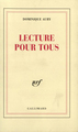 Lecture pour tous (9782070203703-front-cover)