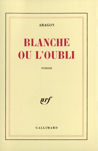 Blanche ou L'oubli (9782070202317-front-cover)
