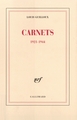 Carnets, (1921-1944) (9782070201440-front-cover)