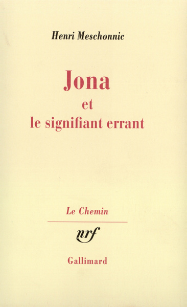 Jona et le signifiant errant (9782070265329-front-cover)
