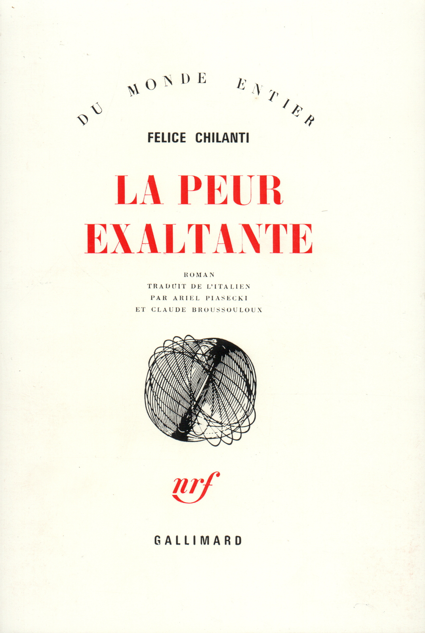 La peur exaltante (9782070295593-front-cover)