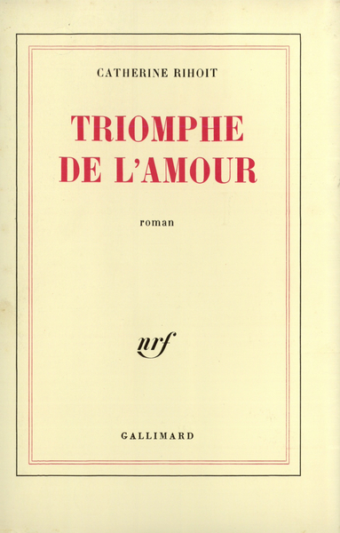 Triomphe de l'amour (9782070271689-front-cover)