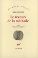 Le recours de la méthode (9782070292387-front-cover)