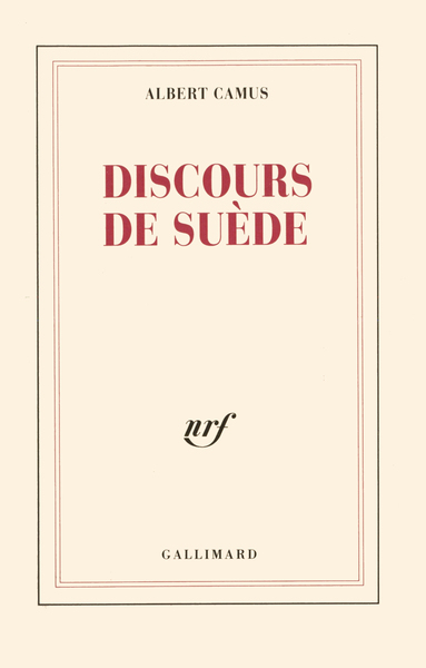 Discours de Suède (9782070212163-front-cover)