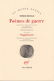 Poèmes de guerre (9782070222872-front-cover)