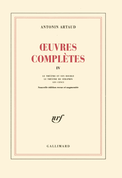 Œuvres complètes (9782070297610-front-cover)