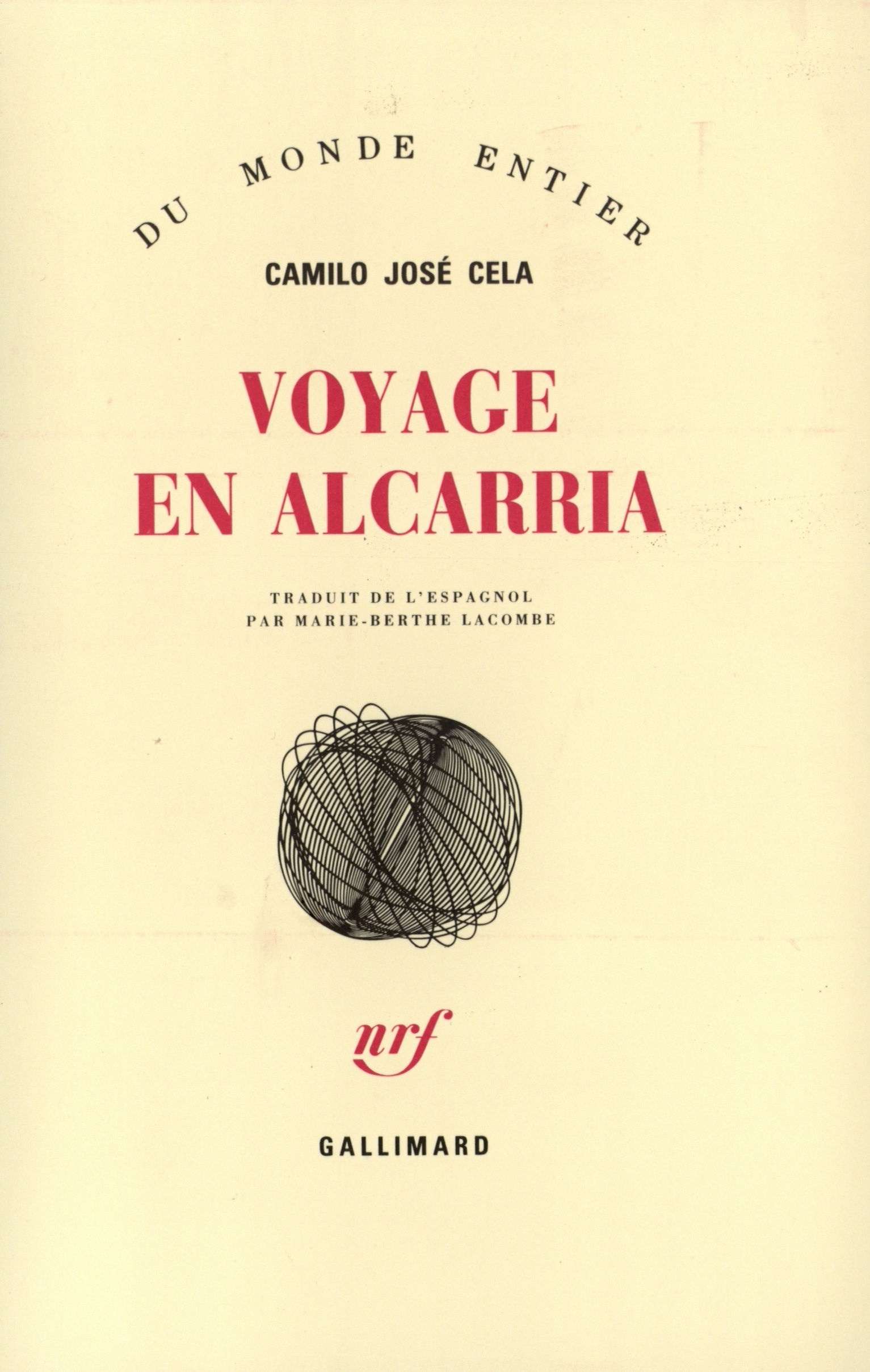 Voyage en Alcarria (9782070212996-front-cover)