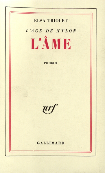 L'Âme (9782070263790-front-cover)