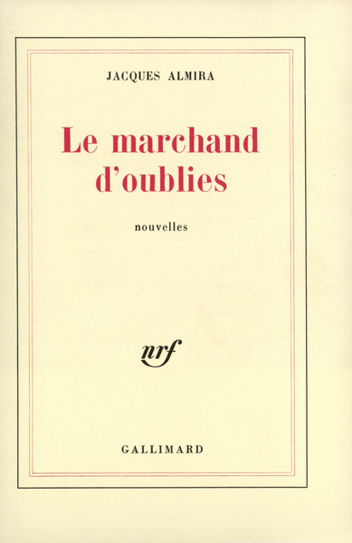 Le Marchand d'oublies (9782070287178-front-cover)