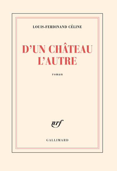 D'un château l'autre (9782070213108-front-cover)