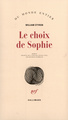 Le choix de Sophie (9782070239221-front-cover)
