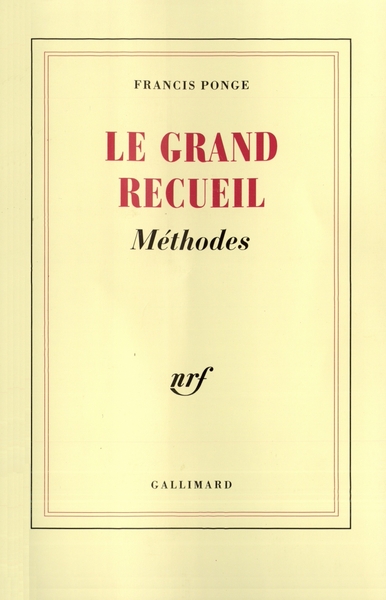 Le Grand recueil (9782070251643-front-cover)
