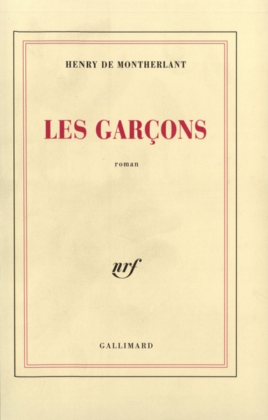 Les Garçons (9782070272211-front-cover)
