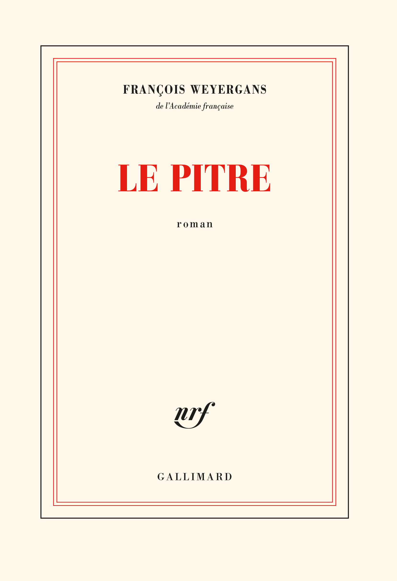 Le Pitre (9782070288328-front-cover)