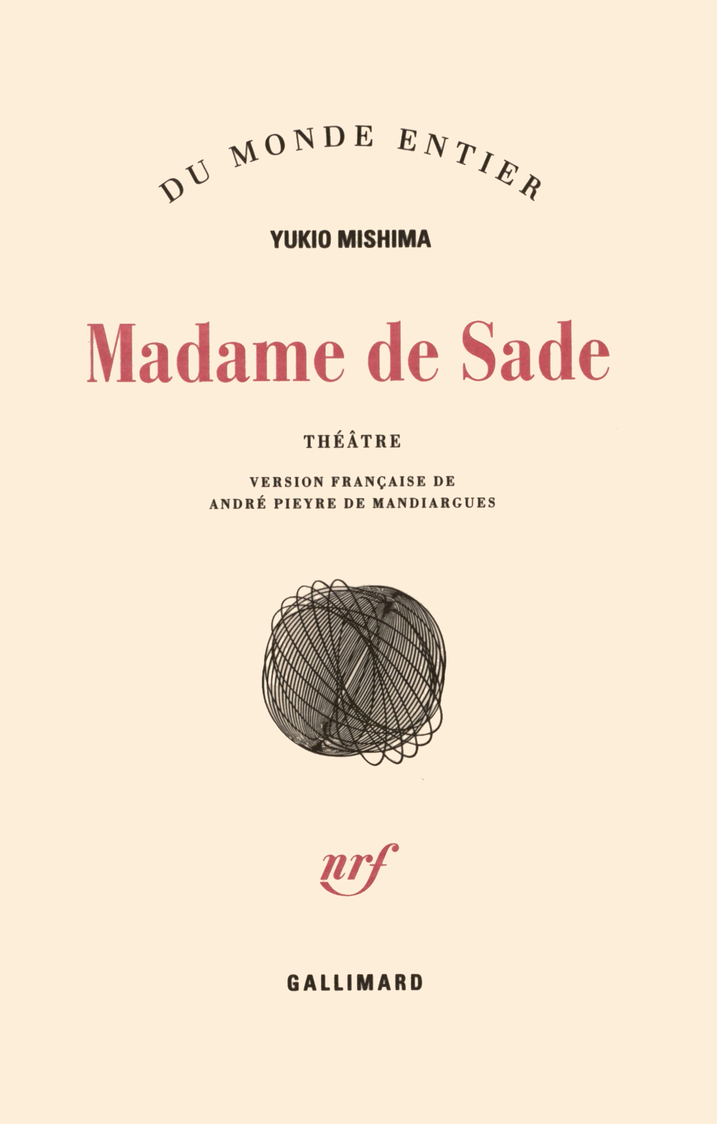 Madame de Sade (9782070294893-front-cover)