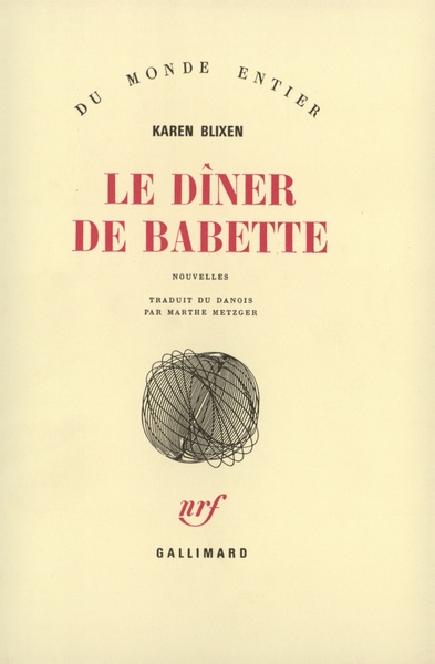 Le Dîner de Babette (9782070207497-front-cover)