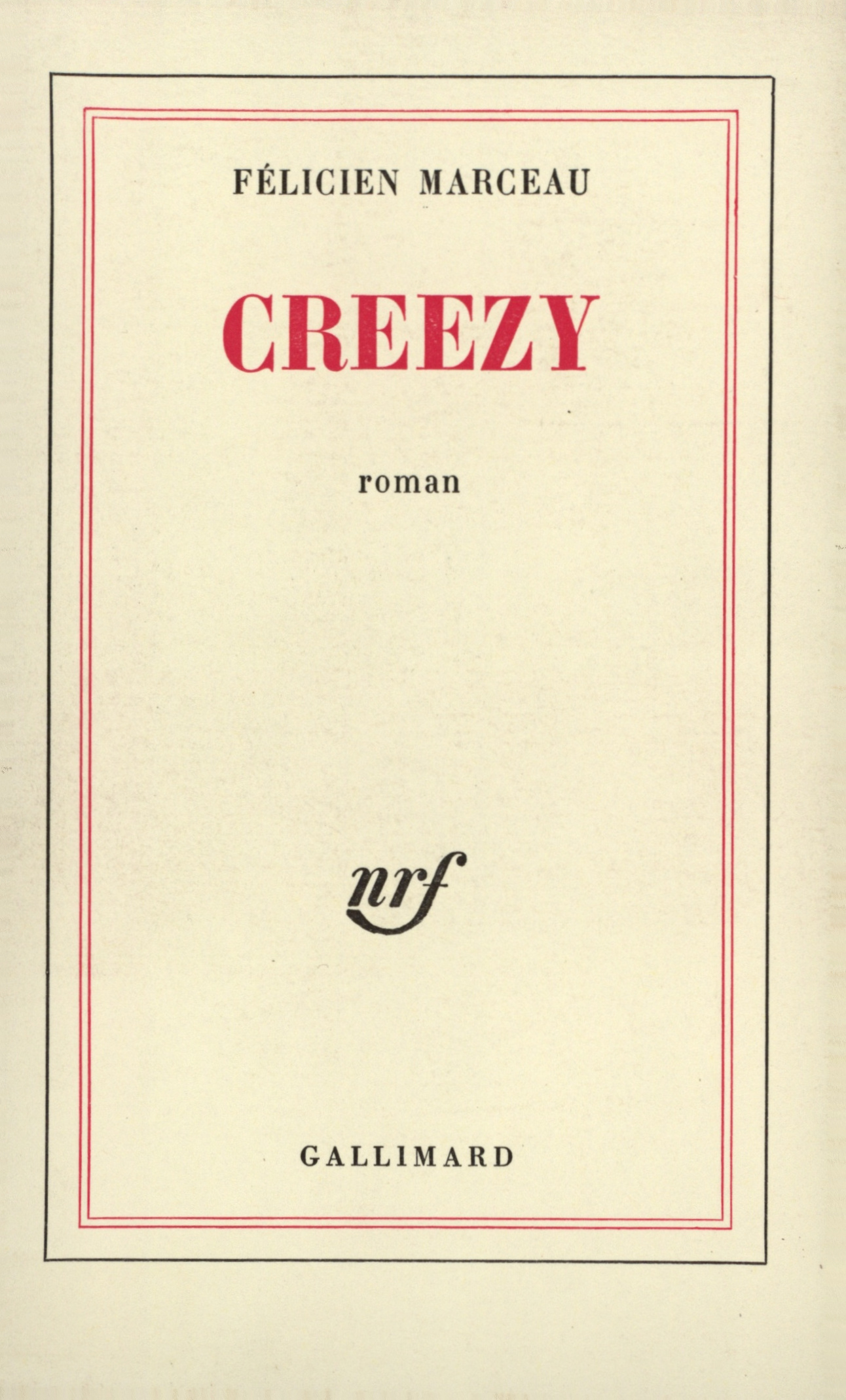 Creezy (9782070271887-front-cover)
