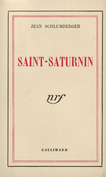 Saint-Saturnin (9782070258192-front-cover)