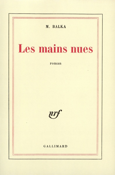 Les Mains nues (9782070291649-front-cover)