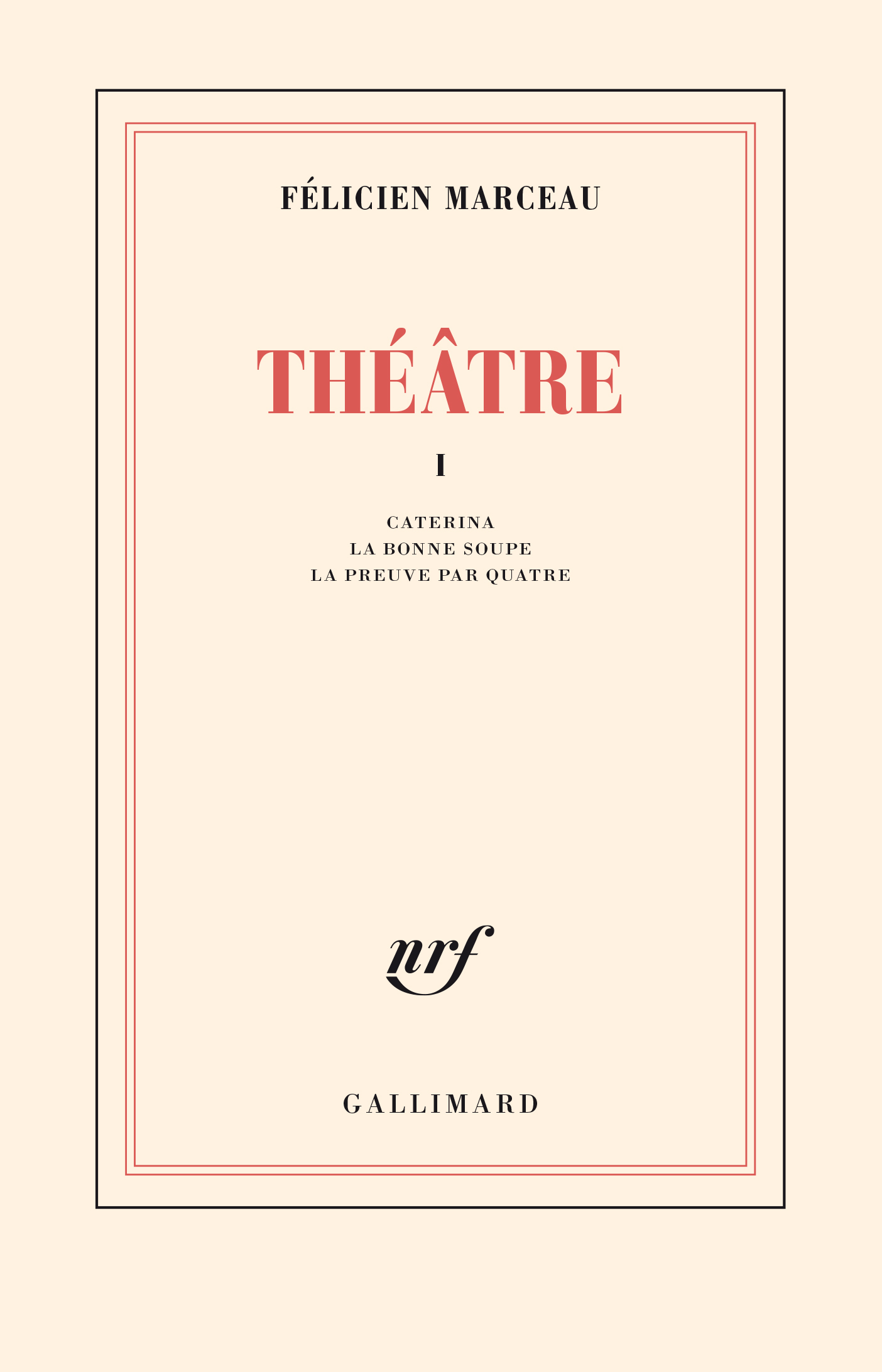 Théâtre (9782070241743-front-cover)