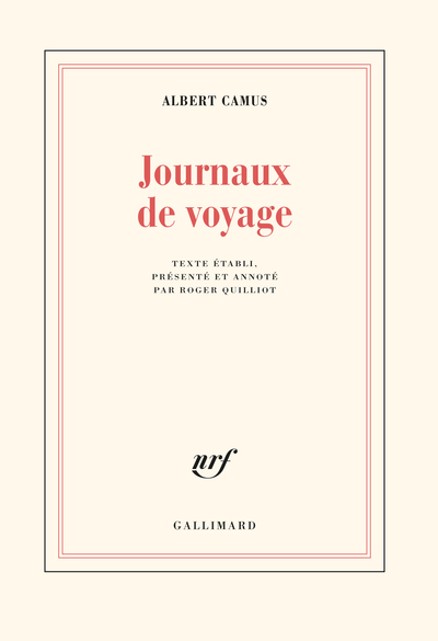 Journaux de voyage (9782070298532-front-cover)