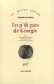 Un p'tit gars de Géorgie (9782070211760-front-cover)