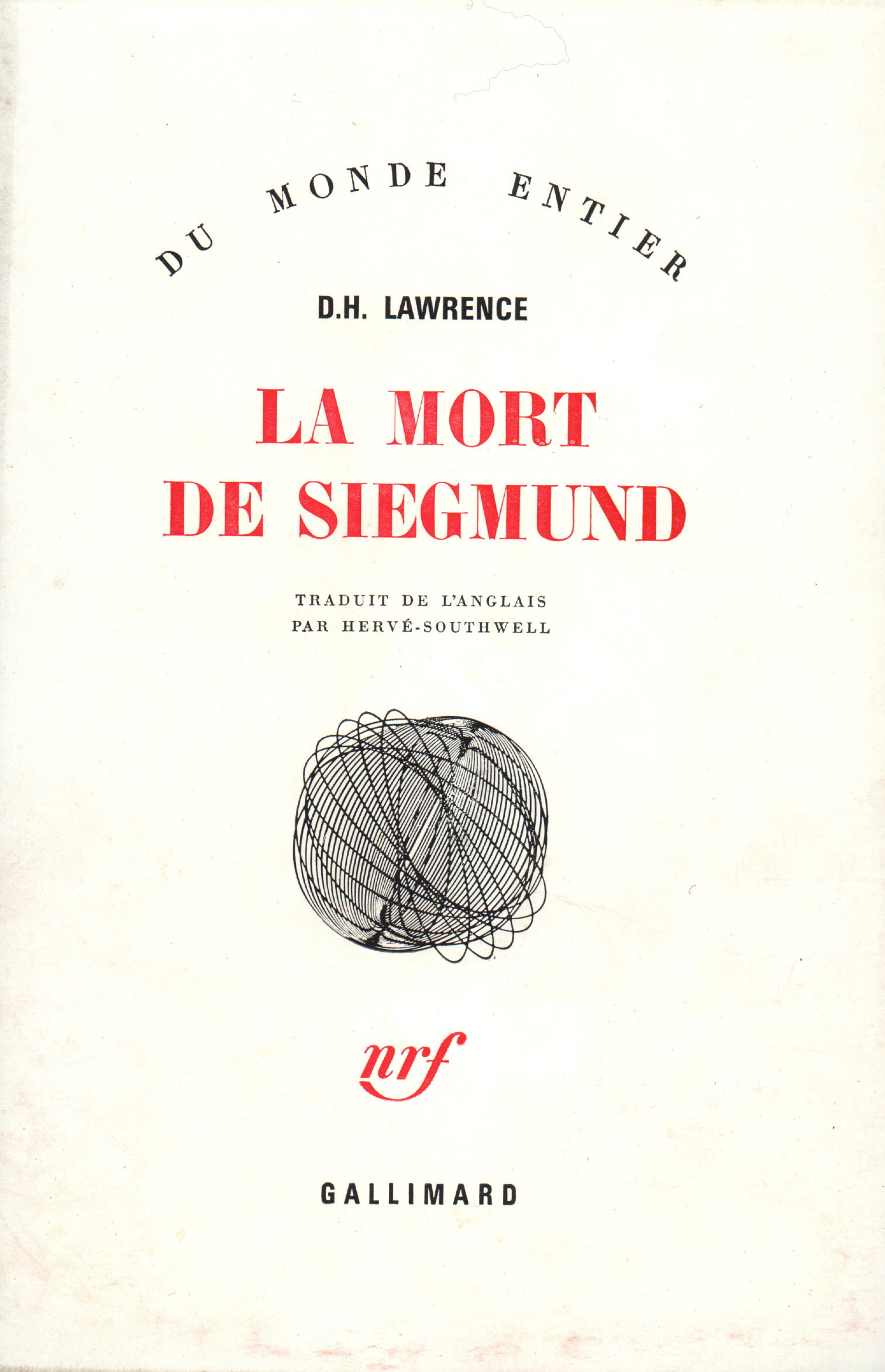 La mort de Siegmund (9782070237876-front-cover)