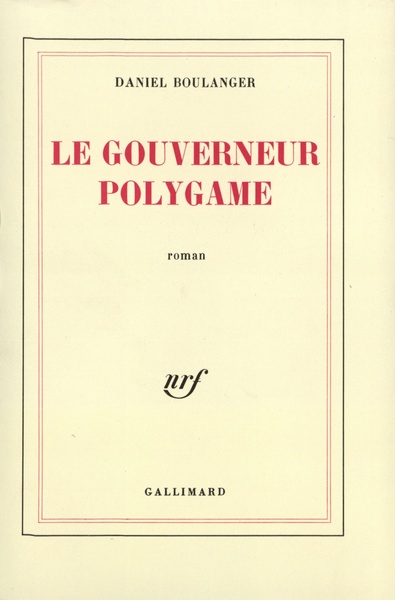 Le gouverneur Polygame (9782070293247-front-cover)