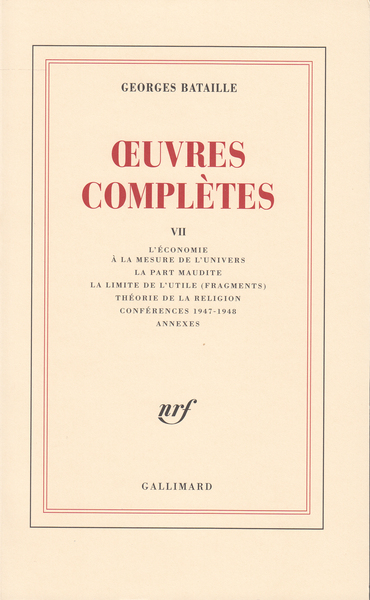 Œuvres complètes (9782070278824-front-cover)