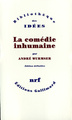 La Comédie inhumaine (9782070267132-front-cover)