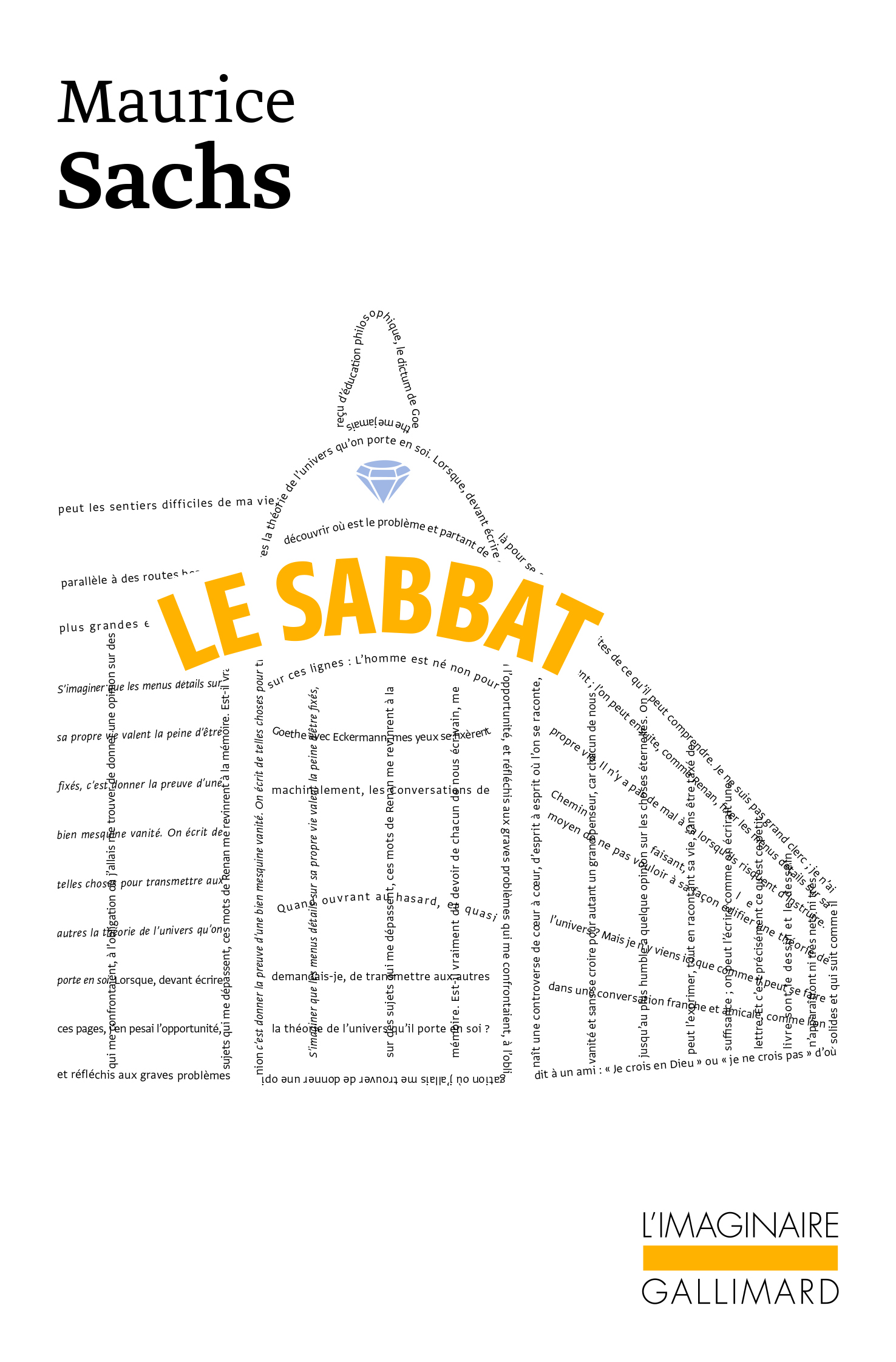 Le Sabbat, Souvenirs d'une jeunesse orageuse (9782070287246-front-cover)