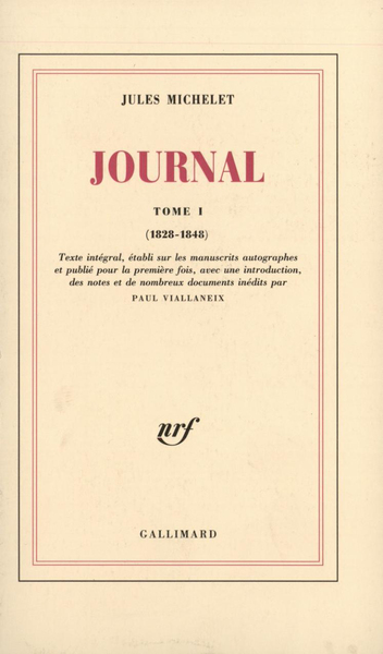 Journal, 1828-1848 (9782070244669-front-cover)