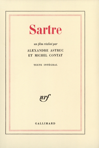 Sartre (9782070296651-front-cover)