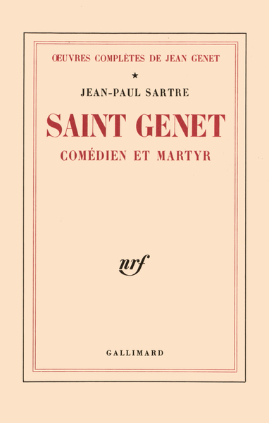 Saint Genet, comédien et martyr (9782070227235-front-cover)