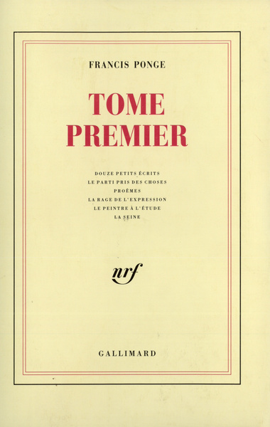 Tome premier (9782070251674-front-cover)