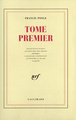 Tome premier (9782070251674-front-cover)