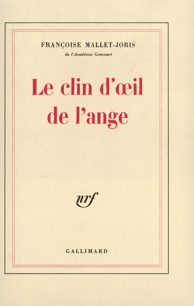 Le clin d'oeil de l'ange (9782070259786-front-cover)