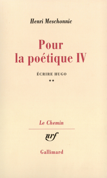 Pour la poétique (9782070298396-front-cover)