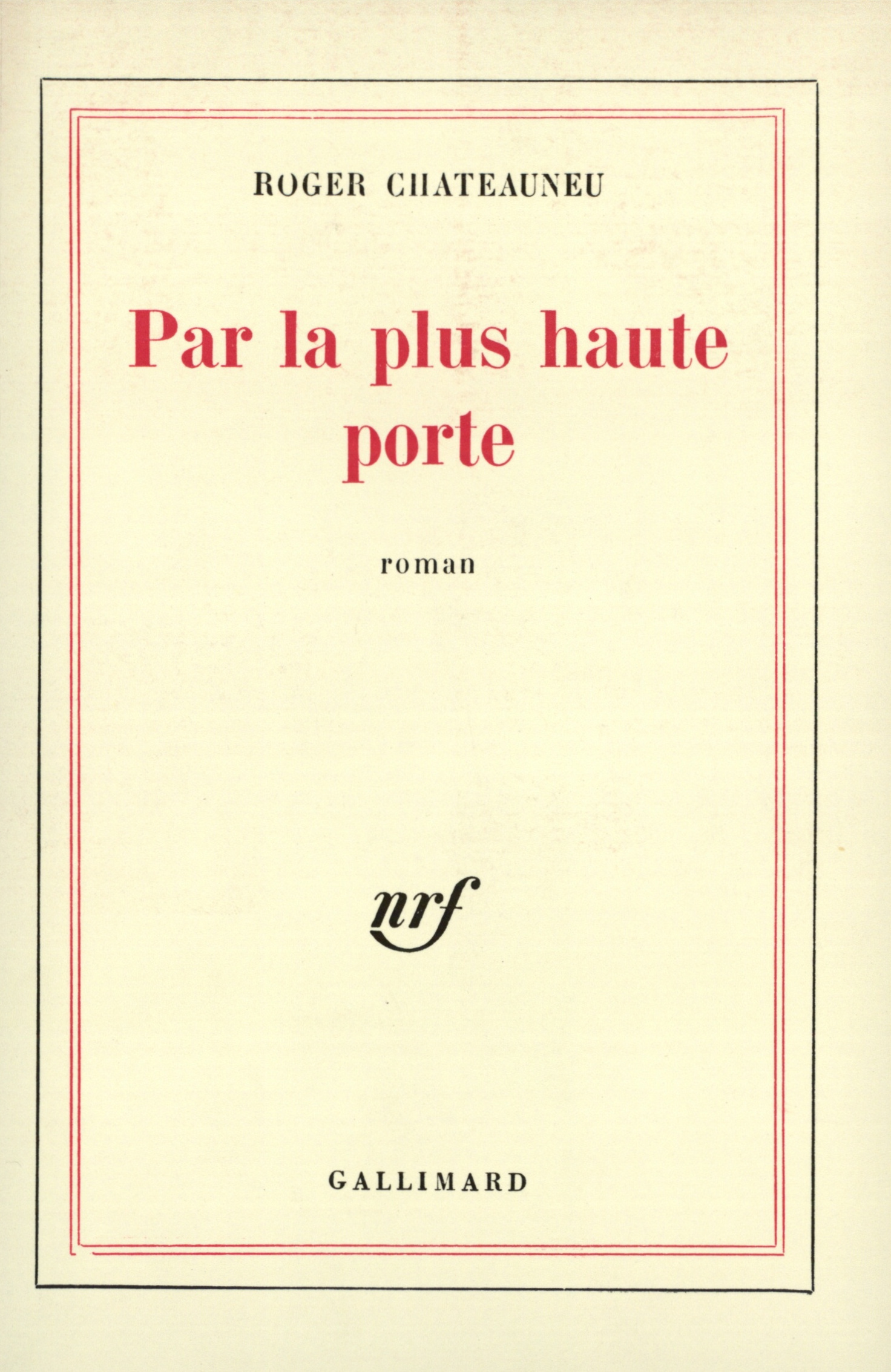 Par la plus haute porte (9782070285082-front-cover)