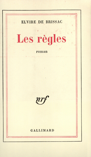 Les Règles (9782070290987-front-cover)