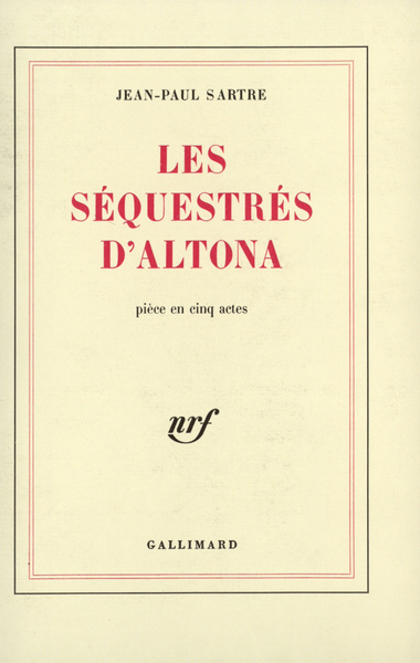 Les Séquestrés d'Altona, Pièce en cinq actes (9782070257706-front-cover)