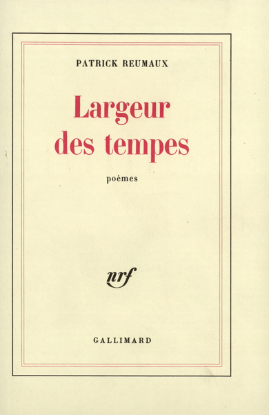Largeur des tempes (9782070201839-front-cover)