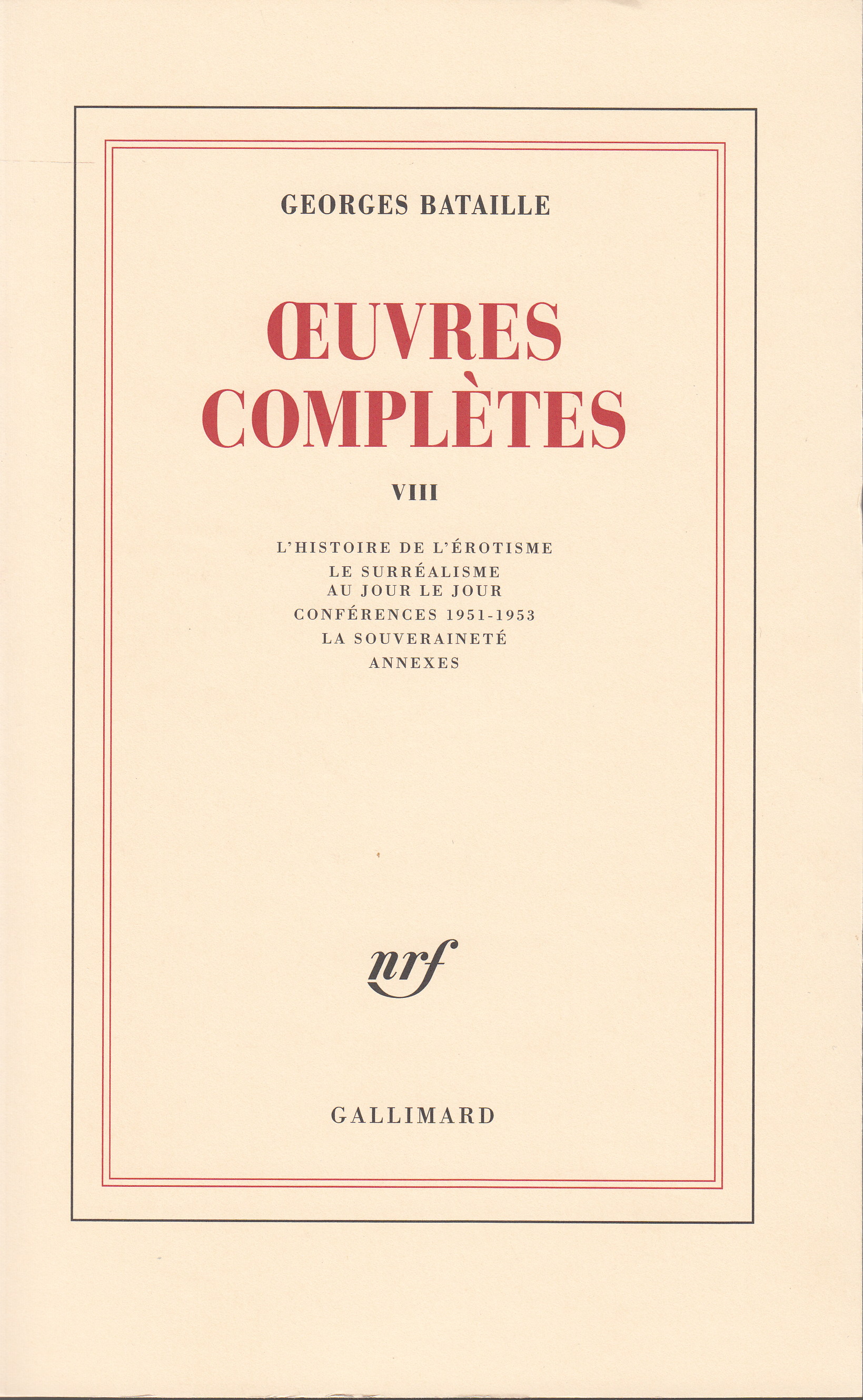 Œuvres complètes (9782070278831-front-cover)