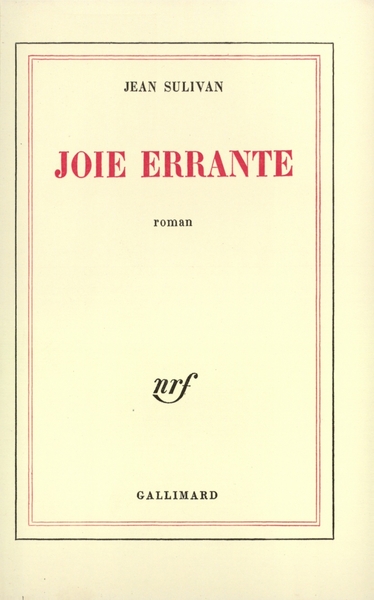 Joie errante (9782070290598-front-cover)