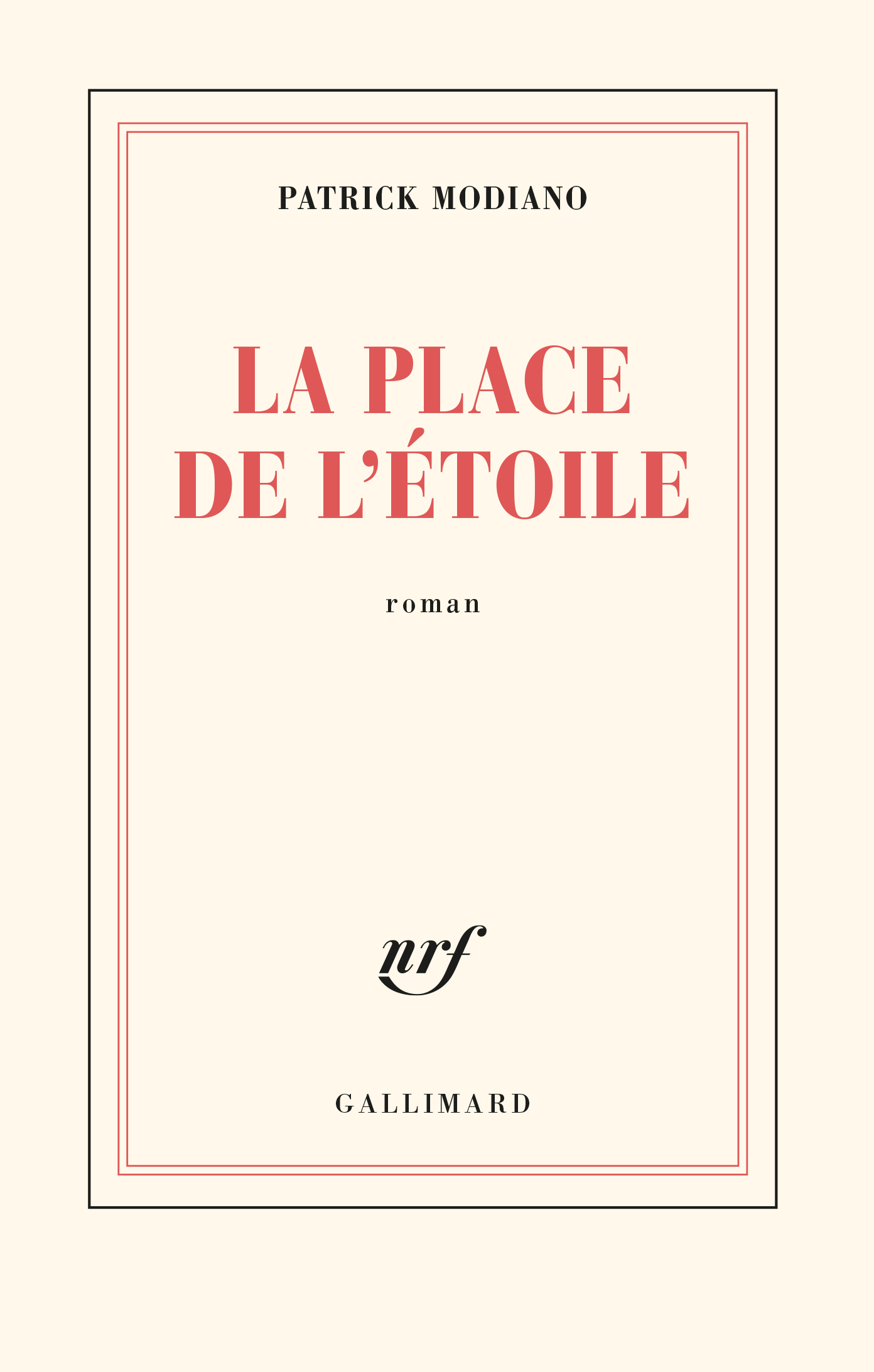 La place de l'Étoile (9782070272136-front-cover)