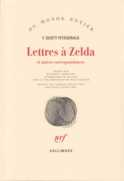 Lettres à Zelda et autres correspondances (9782070235384-front-cover)