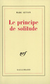 Le principe de solitude (9782070285716-front-cover)