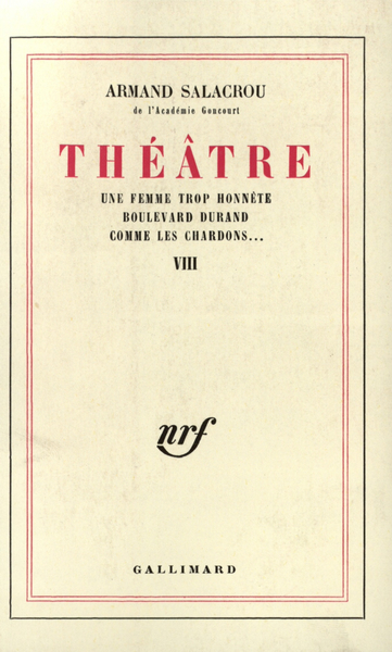 Théâtre (9782070257119-front-cover)