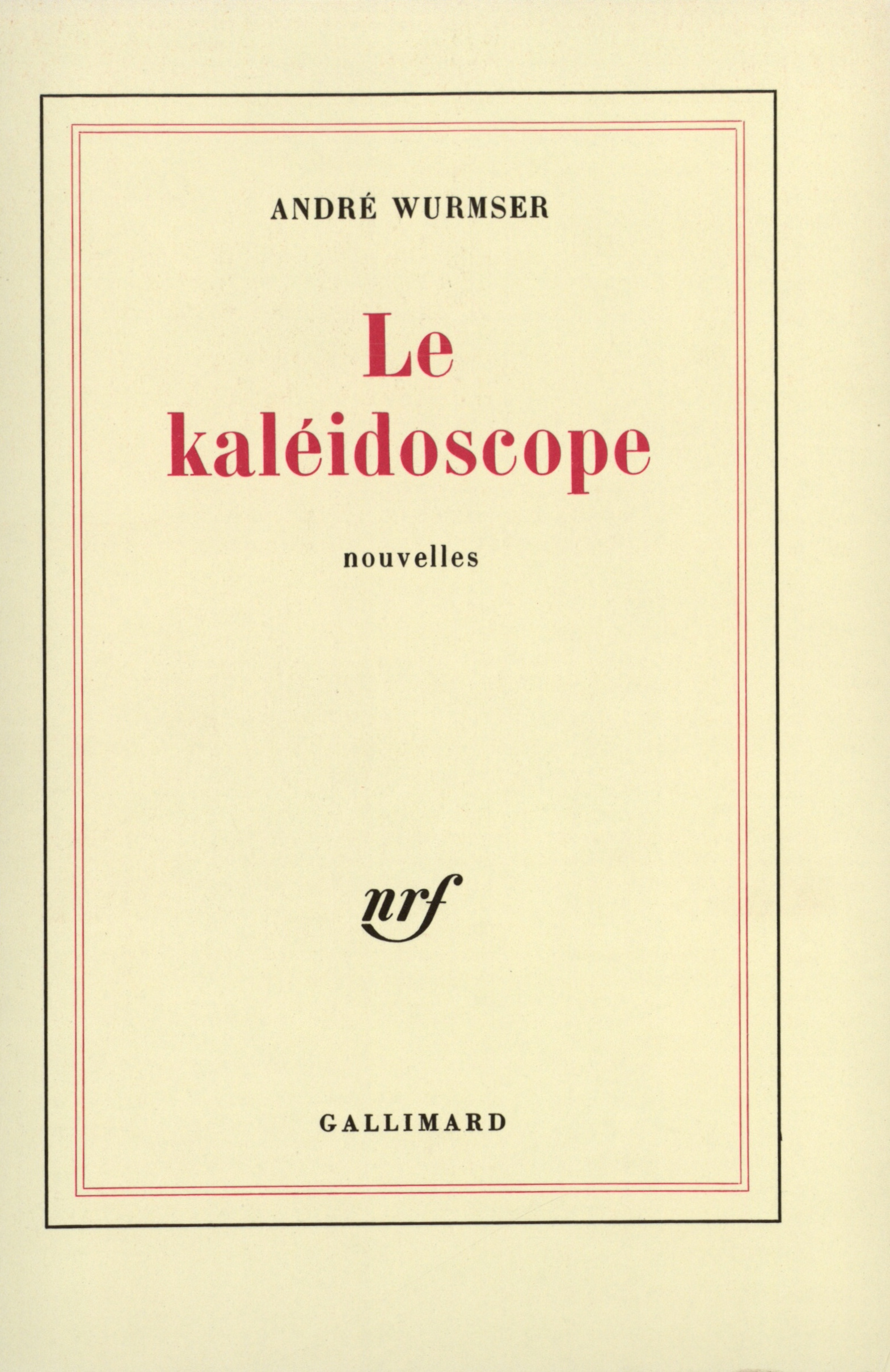 Le Kaléidoscope nouvelles... (9782070251940-front-cover)