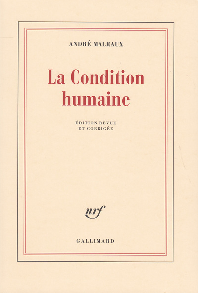 La Condition humaine (9782070241316-front-cover)